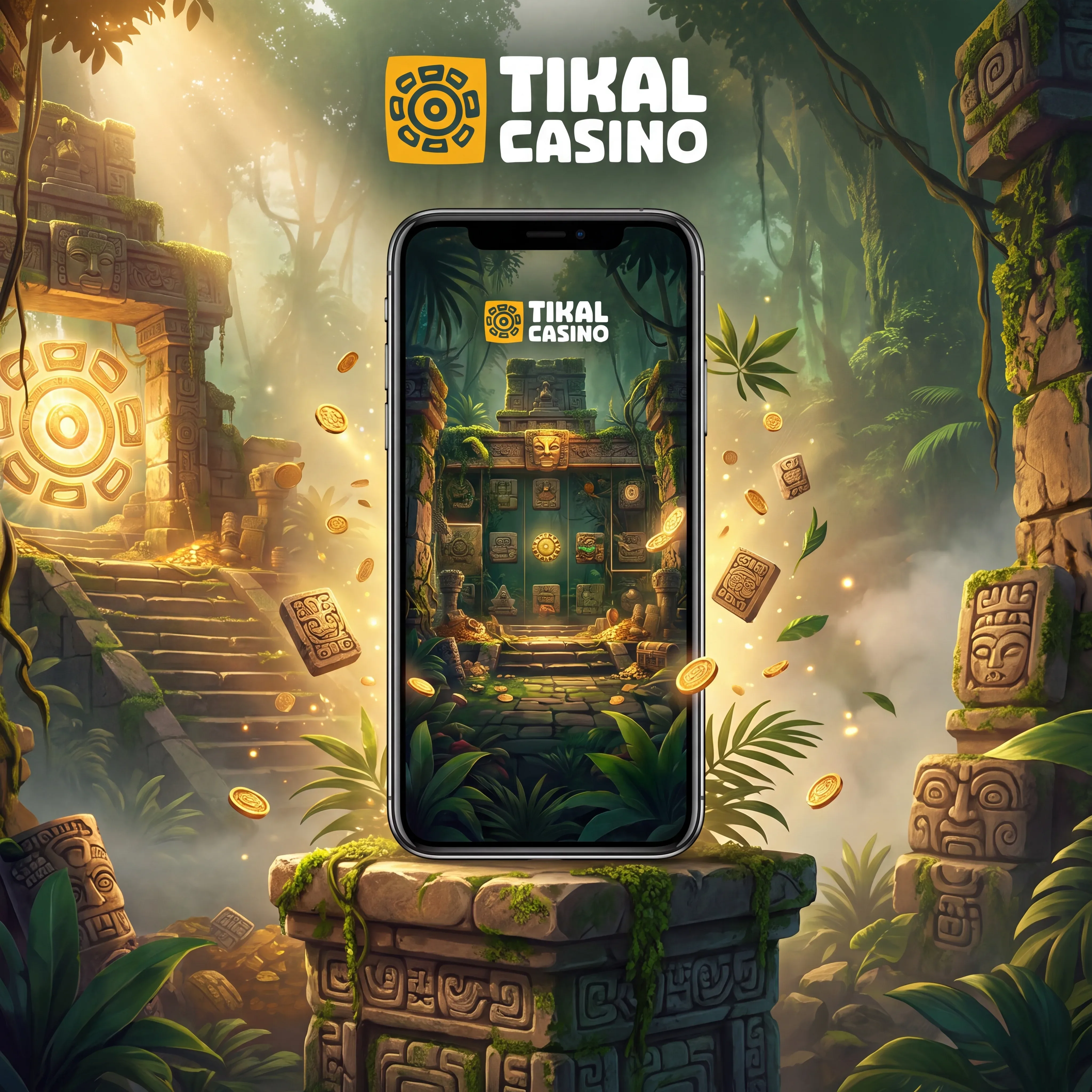 Tikal Casino — Skrót PWA z przeglądarki